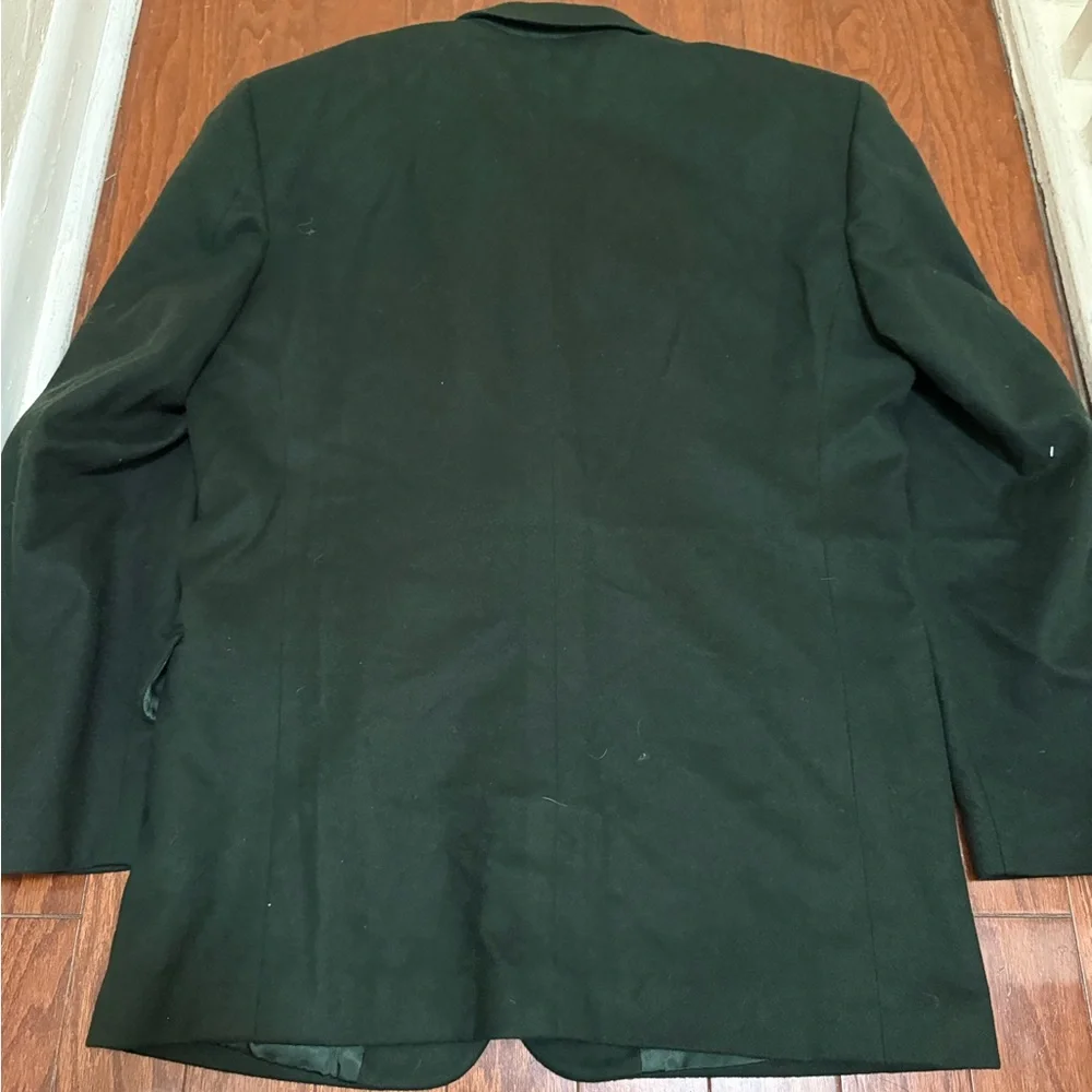 Vito Rufolo Green Men's Blazer Wool Cashmere Blazer Size 42 R Made Italy‎
